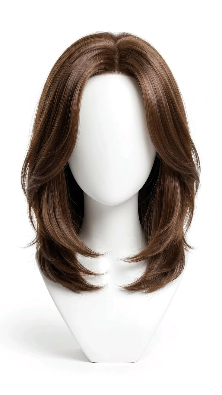 Full crown coverage hair topper by SamaPrivé designed for severe hair loss, restoring natural volume and balanced bio-magnetic field.