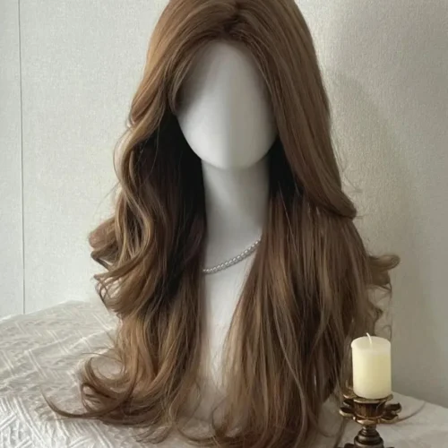 Full crown coverage hair topper by SamaPrivé designed for severe hair loss, restoring natural volume and balanced bio-magnetic field.