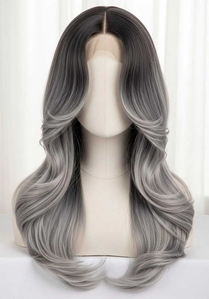 Full crown coverage hair topper by SamaPrivé designed for severe hair loss, restoring natural volume and balanced bio-magnetic field.